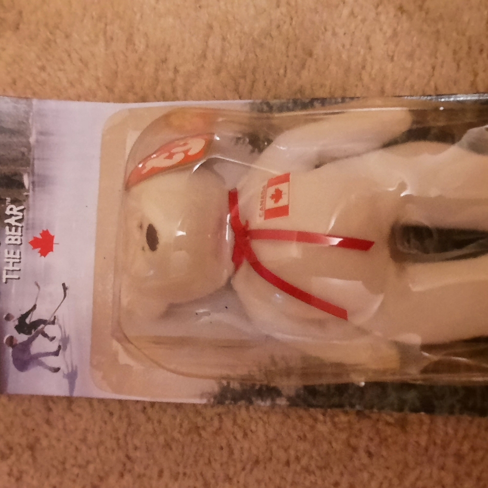MAPLE THE Bear ty beanie baby
